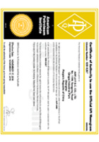 Certificate 600-0267